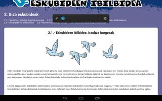 Eskubideen ibilbidea ภาพหน้าจอ 2