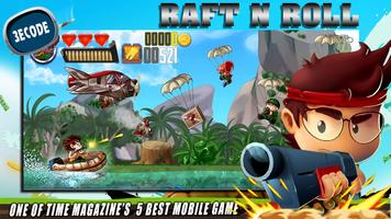 Raft n Roll - raft wars 2 game تصوير الشاشة 1