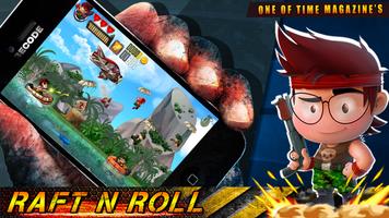 Raft n Roll - raft wars 2 game اسکرین شاٹ 2