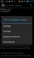 Les Chants Joyeux capture d'écran 3