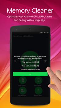 Memory Cleaner & Speed Booster screenshot 1