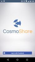 CosmoShare: Social Sharing App Affiche