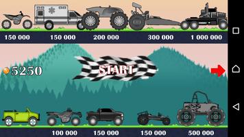 Cars Hill Climb Race Affiche