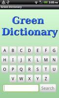 Eco & Green Dictionary poster