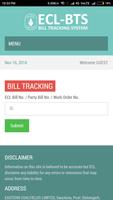 ECL Bill Tracking Affiche