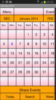 Calendar Me Canada 1 2014 Cartaz