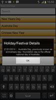 Calendar Me Australia 2014 captura de pantalla 3