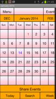 Calendar Me South Africa 2014 پوسٹر