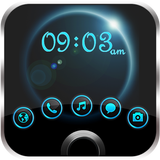 Eclipse HD Theme GO Locker icône