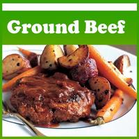 Ground Beef Recipes ! الملصق