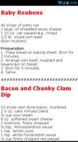 Appetizer  Recipes ! screenshot 2