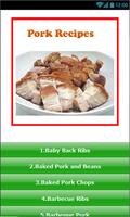 Pork Recipes ! Affiche