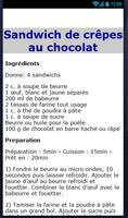 Recettes De Crêpes (Crepes) ! screenshot 1