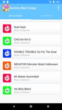 gummy bear song kids apk screenshot