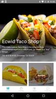 Ecwid Taco Shop Cartaz