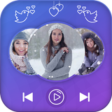 Snow Effect Video Maker icône