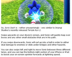 Guide Sonic Dash Cartaz