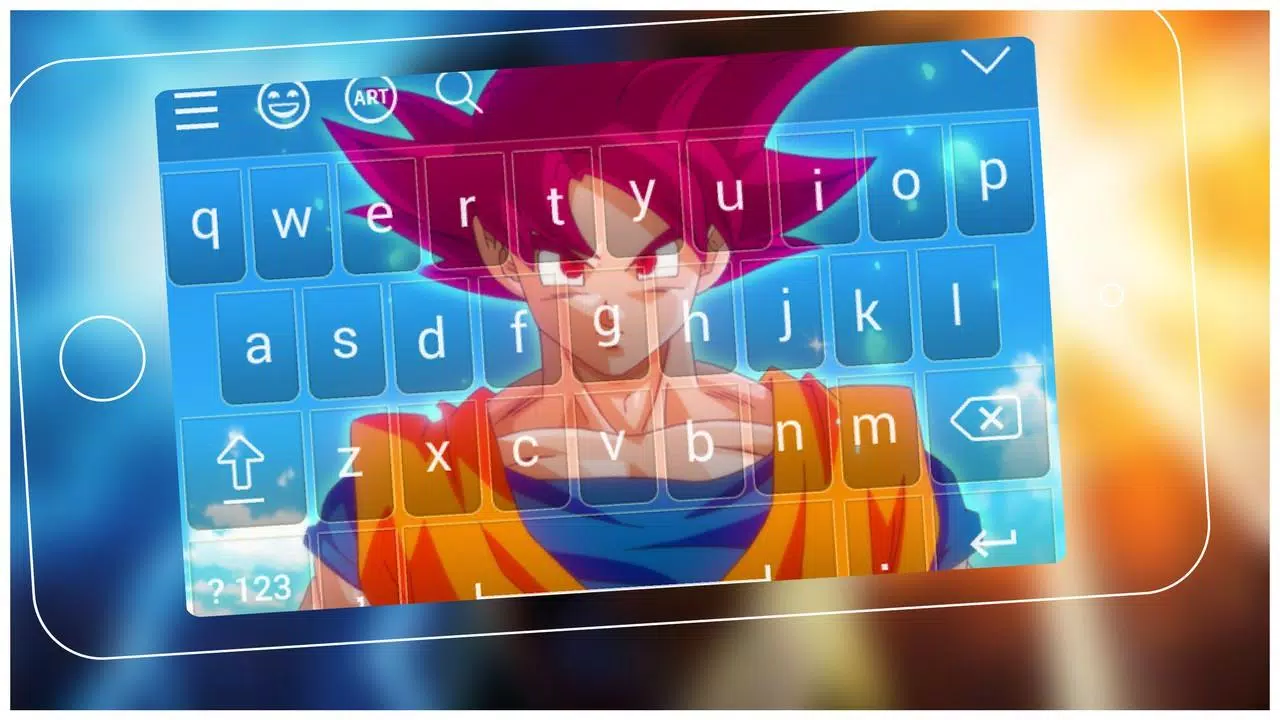 Android向けのアニメキーボード絵文字 スーパーサイヤ人ギックキーボード Apkをダウンロードしましょう