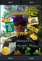 Raya Aidilfitri Wish & Sticker imagem de tela 3