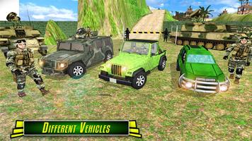 OffRoad US Army Prado : Stealth Transport Duty Sim screenshot 1
