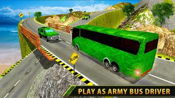 Army Bus Driver : Transporter Game 2018 capture d'écran 1