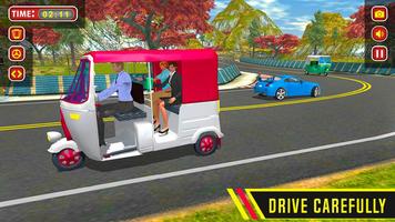 TukTuk Rickshaw Game Indian Auto Driver 2018 captura de pantalla 1