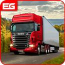 欧元 卡车 模拟器 自由： 货物 卡车 司机 游戏 APK