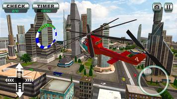Helicopter Flight Pilot Simulator Free Game 2018 Affiche