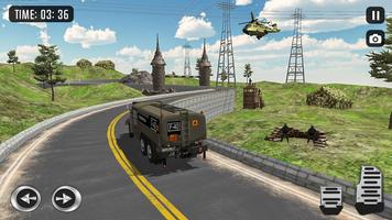 US Army Truck Driving Games 3D poster