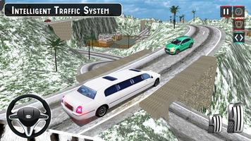 Limousine Car Taxi Offroad Parking Simulator 2018 screenshot 2