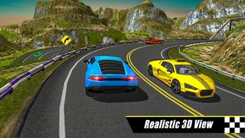 未舗装道路 山 タクシー ドライバ 3D シミュレーション ゲーム スクリーンショット 2