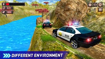 Crime Police Car Chase Dodge : Car Games 2018 Affiche