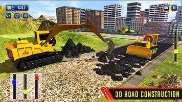 Highway Road Construction Games Free 2018 capture d'écran 3