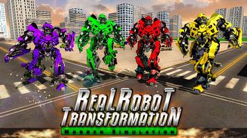Autobot Car Robot War Transformer Free Game 2018 poster