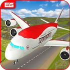 Tourist Transporter Airplane Flight Simulator 2018 icon