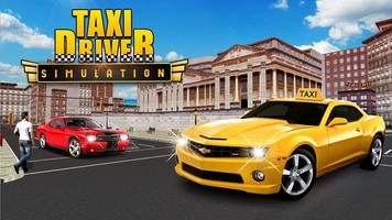Modern City Taxi Cab Driver Simulator Game 2017 Affiche
