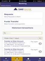 SME Bank Mobile imagem de tela 1