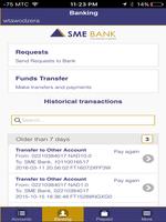 SME Bank Mobile capture d'écran 1