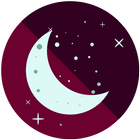 Half Moon - Night Mode icône