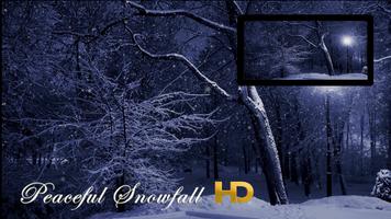 Poster Peaceful Snowfall HD
