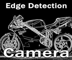 Edge Detection Camera Filter постер