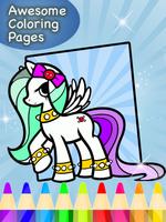 Colouring Book for Little Pony capture d'écran 1