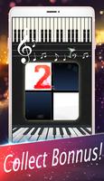 Piano Tiles 4 White Tiles Fast โปสเตอร์