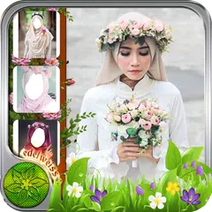 Hijab Beauty Flower Crown APK Herunterladen