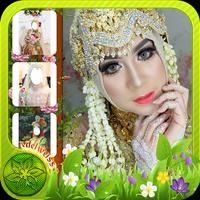Hijab Kebaya Traditional Bride Cartaz