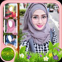Hijab Selfie Camera Affiche