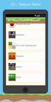 Texture Packs for Minecraft পোস্টার