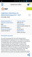 EDF recrute تصوير الشاشة 2