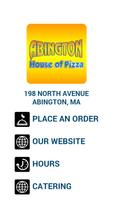 Abington House of Pizza Affiche
