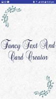 Fancy Text And Card Creator Affiche